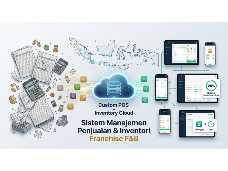 Sistem Manajemen Penjualan & Inventori Franchise F&B