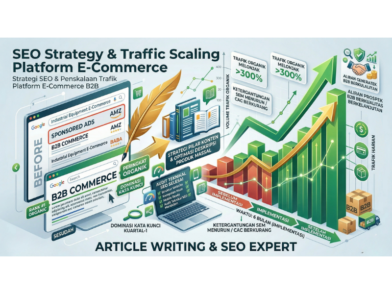 SEO Strategy & Traffic Scaling Platform E-Commerce